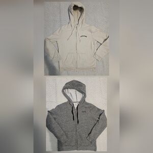 Victoria's Secret PINK Hoodies - Gray and Cream